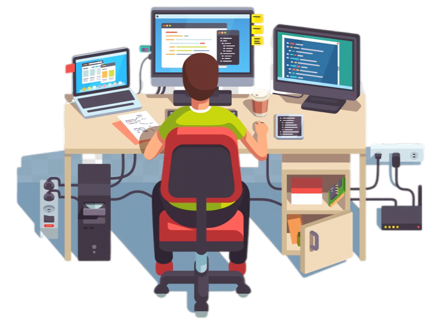 Cyber Tech Illustration